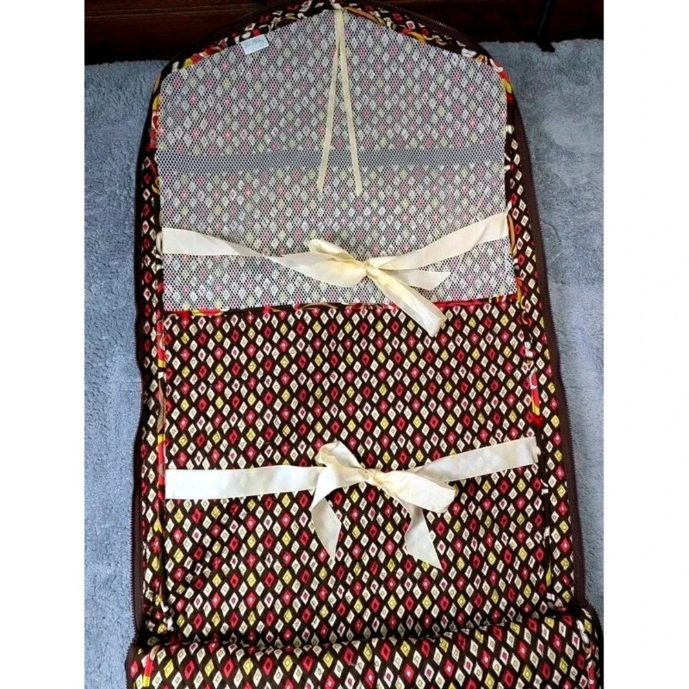 Vera Bradley ~ Quilted Cotton Hanging Garment Bag ~ Puccini Pattern ~ 48x24